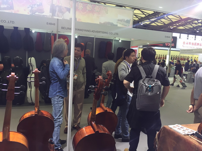 International visitors at Music China 2016 in Shanghai