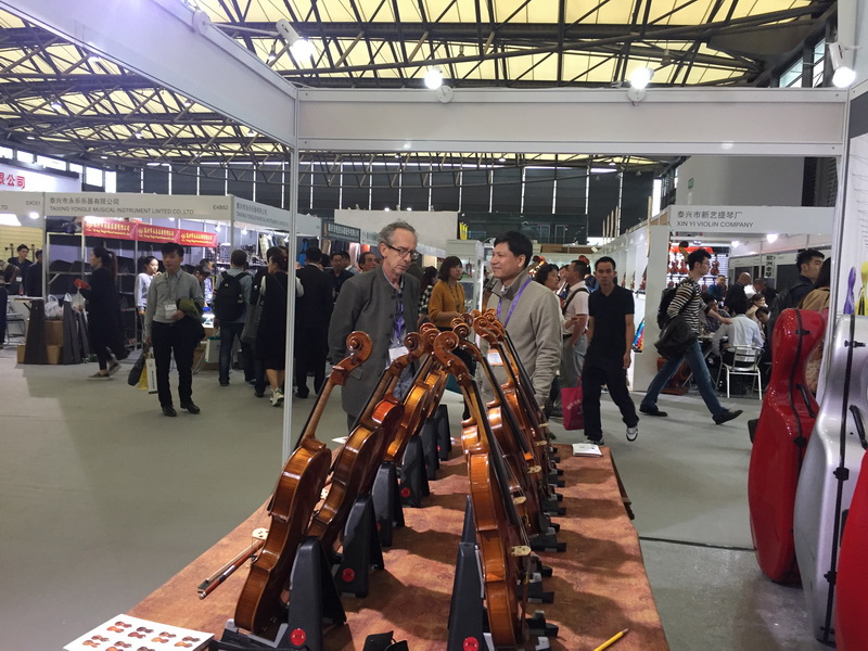 Music China 2016 booth display by Lien Violins
