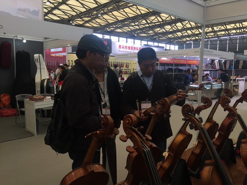 Music China 2016 visitors and exhibition activities