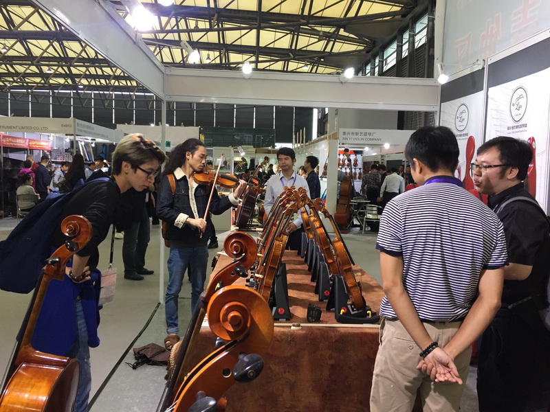 Lien Violins exhibition highlights from Music China 2016