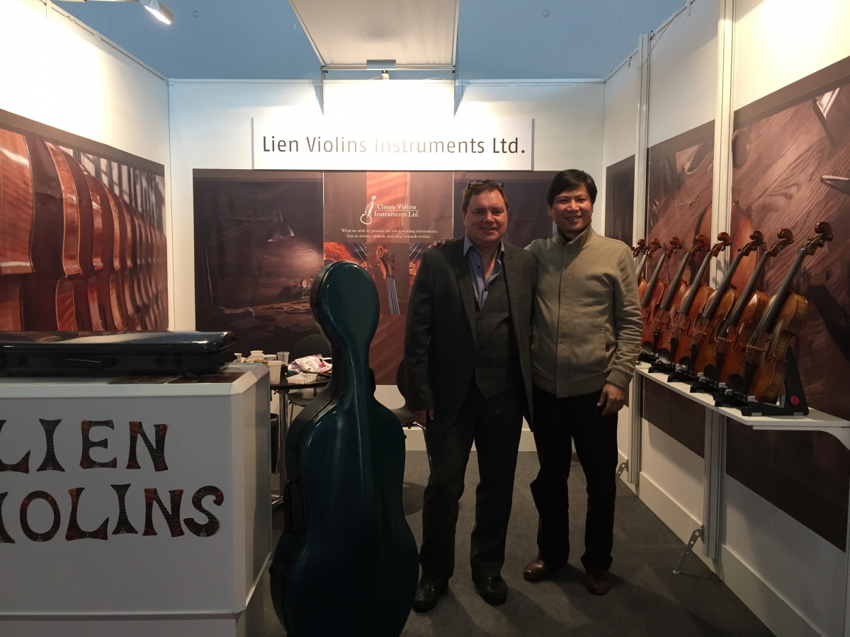Lien Violins Musikmesse Frankfurt 2015 exhibition highlight