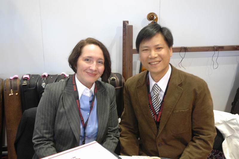 Lien Violins at Musikmesse Frankfurt 2008 – exhibition photo 1