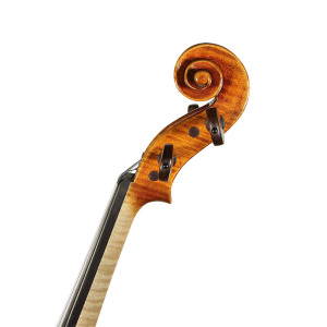 David Lien Workshop Master viola, scroll views David Lien Workshop Master viola, scroll views