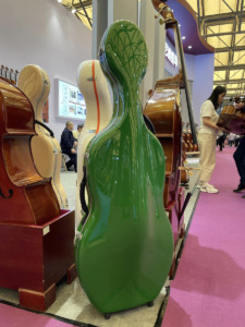 Vino 2.8 cello cases displayed at Music China 2023